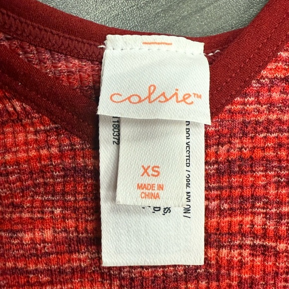 Red knit tank top from COLSIE Size XS - Picture 5 of 6